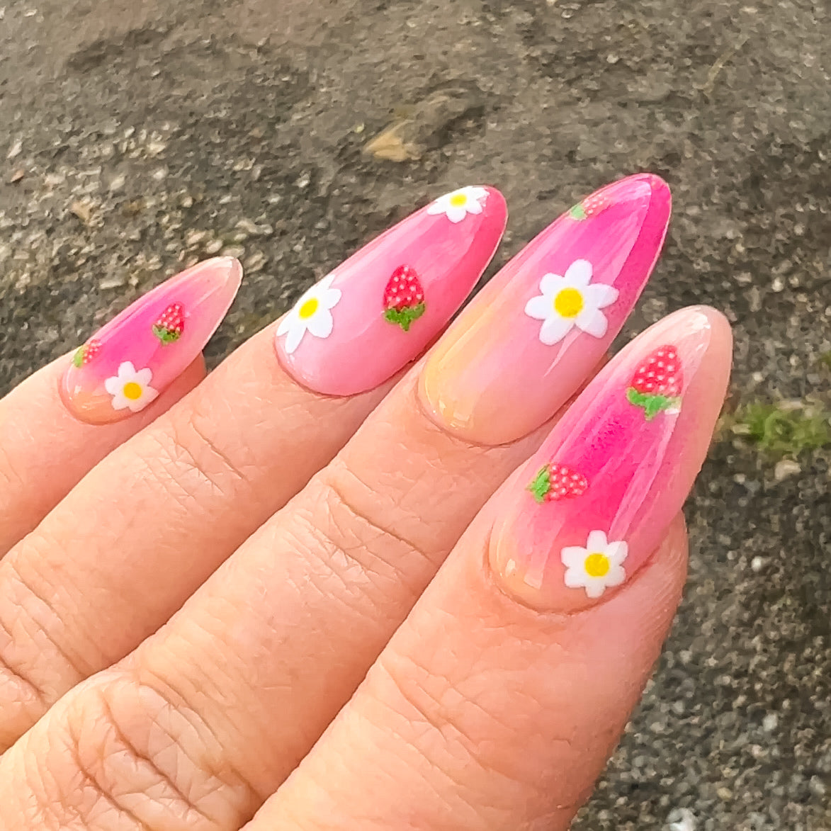 Strawberry Flowers